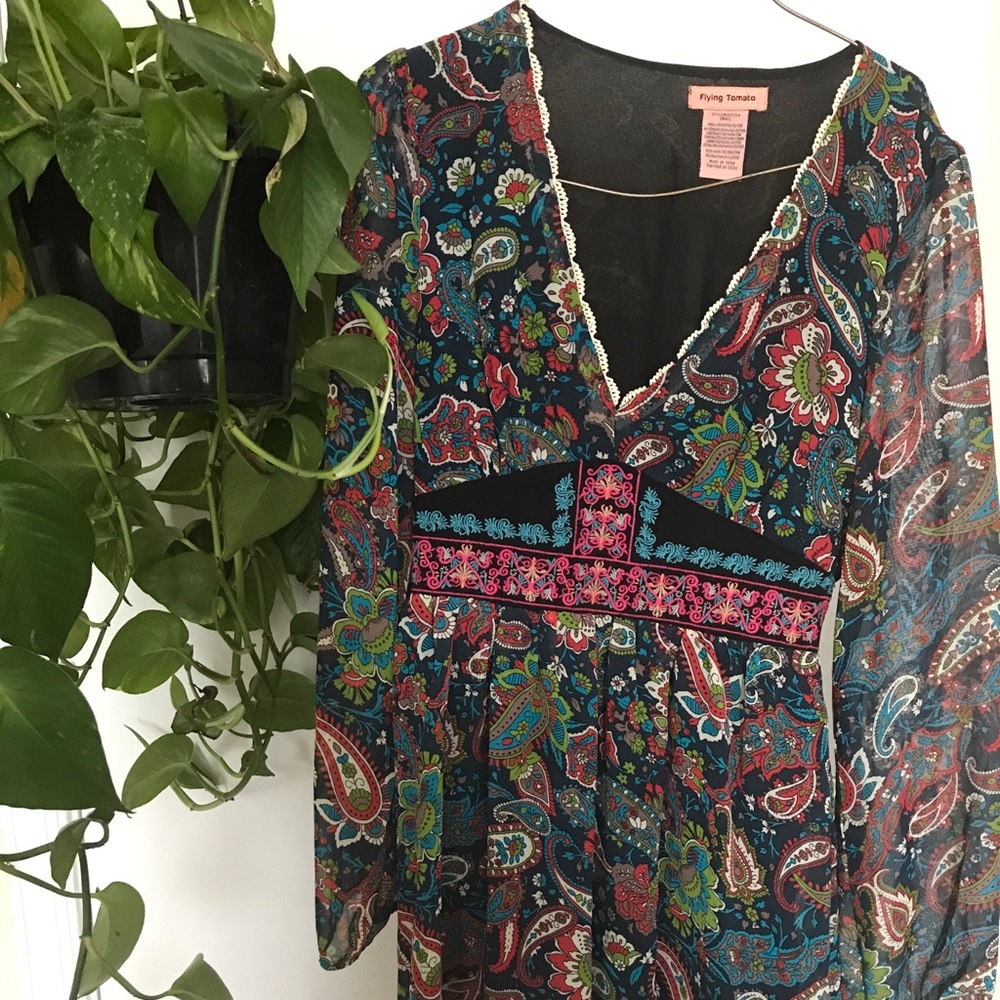 Boho tunic dress